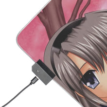 Load image into Gallery viewer, Clannad Nagisa Furukawa, Tomoyo Sakagami, Kyou Fujibayashi RGB LED Mouse Pad (Desk Mat)

