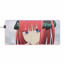 Load image into Gallery viewer, Nino Nakano RGB LED Mouse Pad (Desk Mat)
