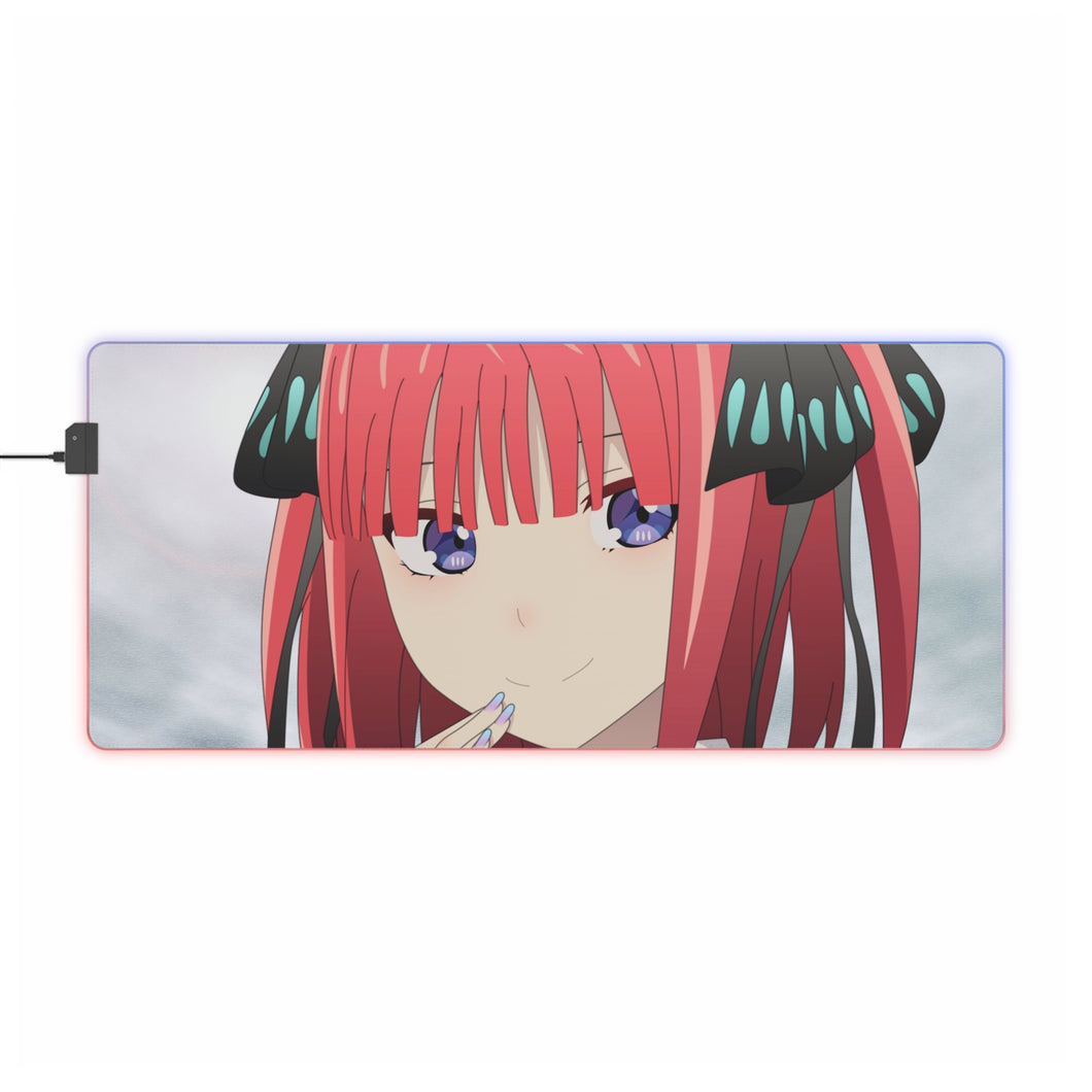 Nino Nakano RGB LED Mouse Pad (Desk Mat)