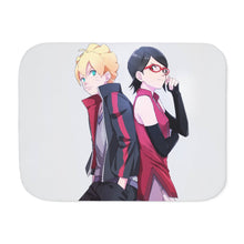 Load image into Gallery viewer, Boruto Sherpa Blanket
