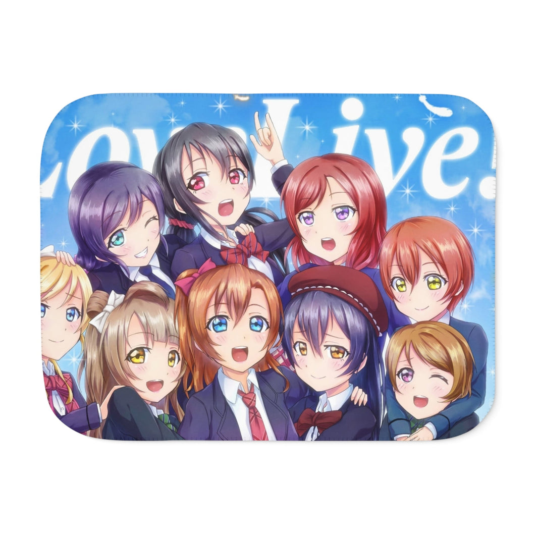 Anime Love Live! Sherpa Blanket