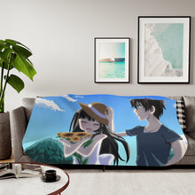 Load image into Gallery viewer, Garden Day Sherpa Blanket
