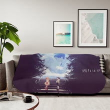 Load image into Gallery viewer, Anime Your Lie in April Sherpa Blanket
