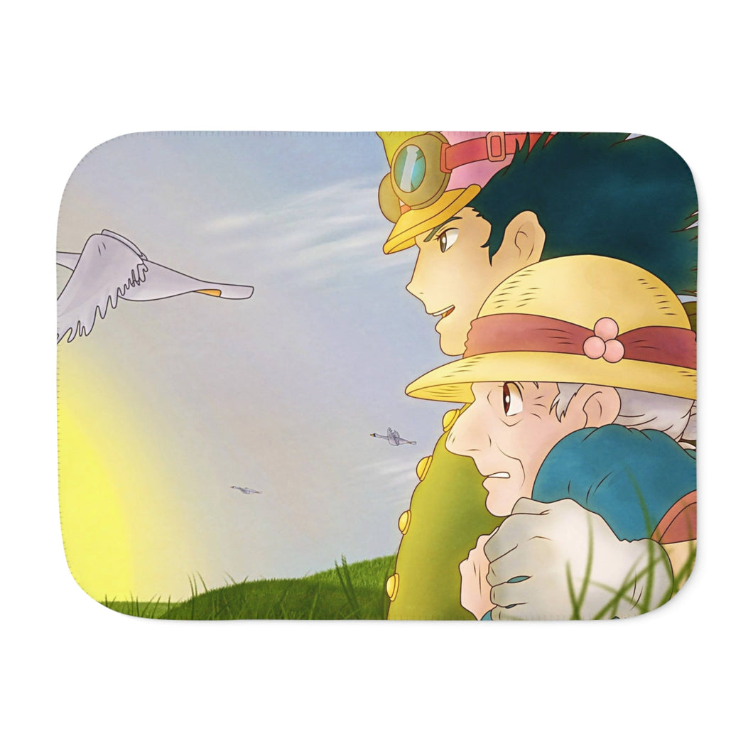 Anime Howl's Moving Castle Sherpa Blanket