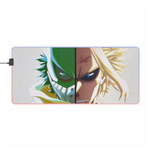 Load image into Gallery viewer, My Hero Academia Izuku Midoriya, All Might RGB LED Mouse Pad (Desk Mat)

