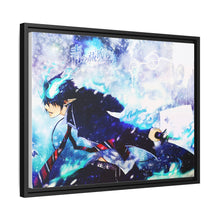 Load image into Gallery viewer, Blue Exorcist Rin Okumura Canvas Framed Art Print
