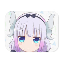 Load image into Gallery viewer, Miss Kobayashi&#39;s Dragon Maid Kanna Kamui, Kobayashi San Chi No Maid Dragon Sherpa Blanket

