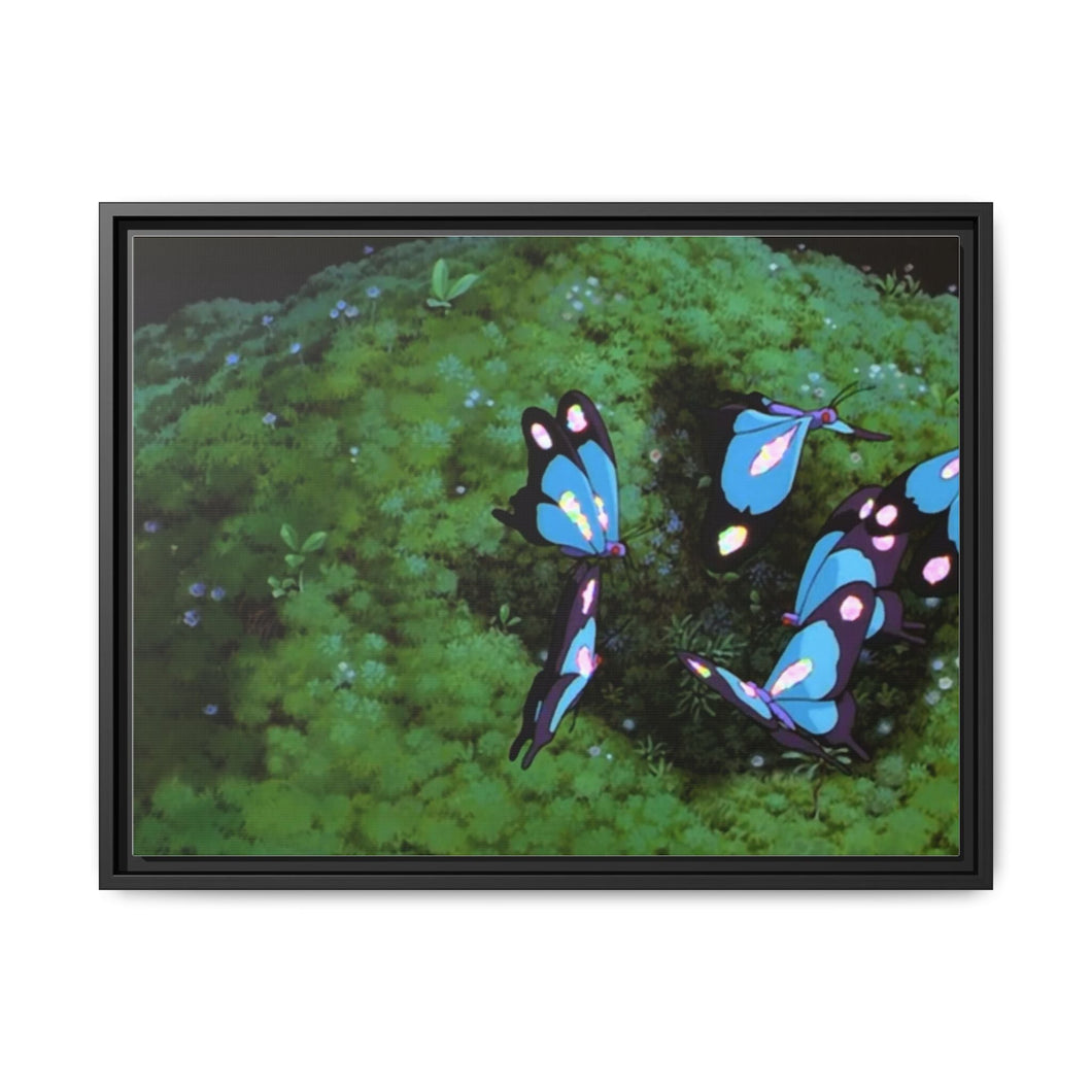 Anime Princess Mononoke Canvas Framed Art Print