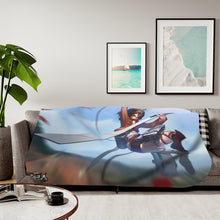 Load image into Gallery viewer, Anime Attack On Titan Sherpa Blanket
