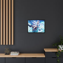 Load image into Gallery viewer, Touhou Ice Queen Canvas Framed Art Print

