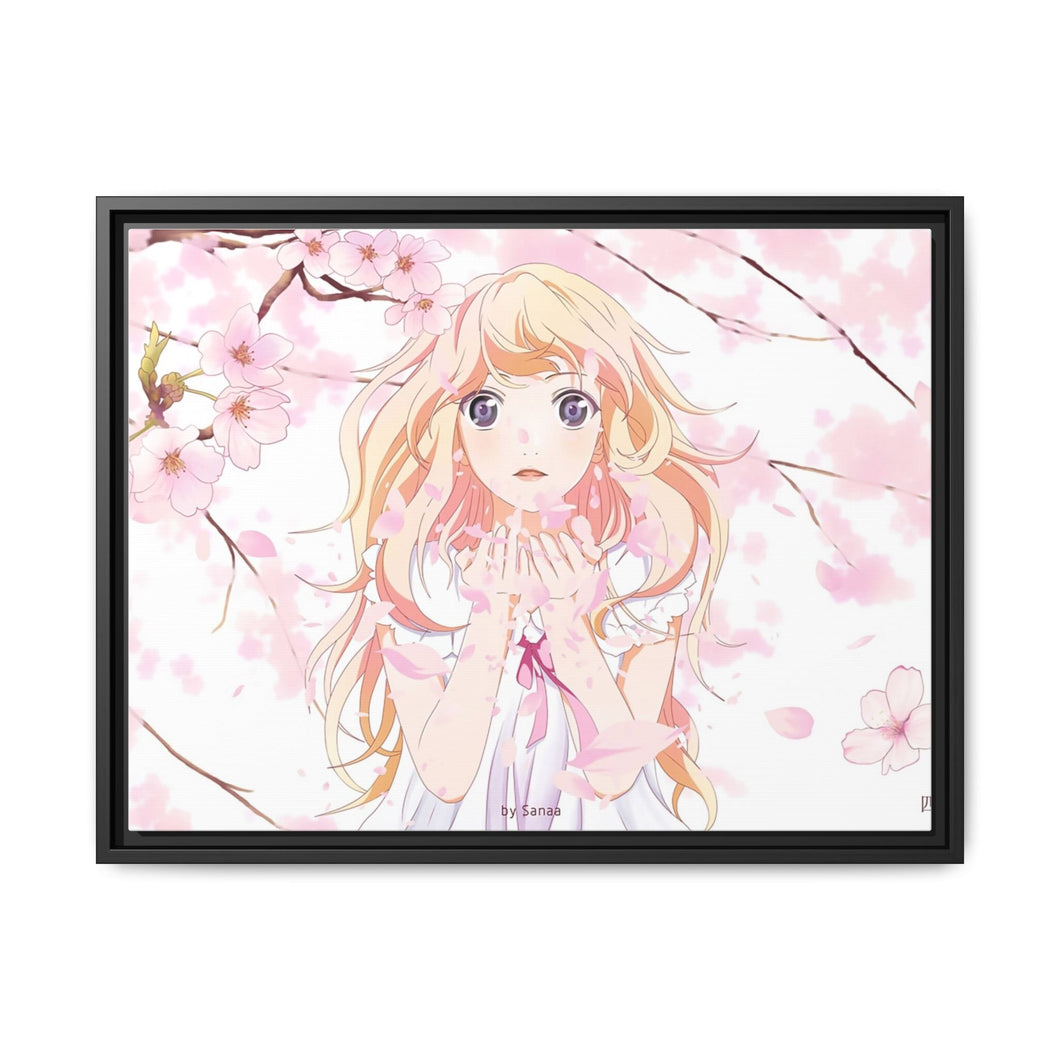 Anime Your Lie in April Canvas Framed Art Print