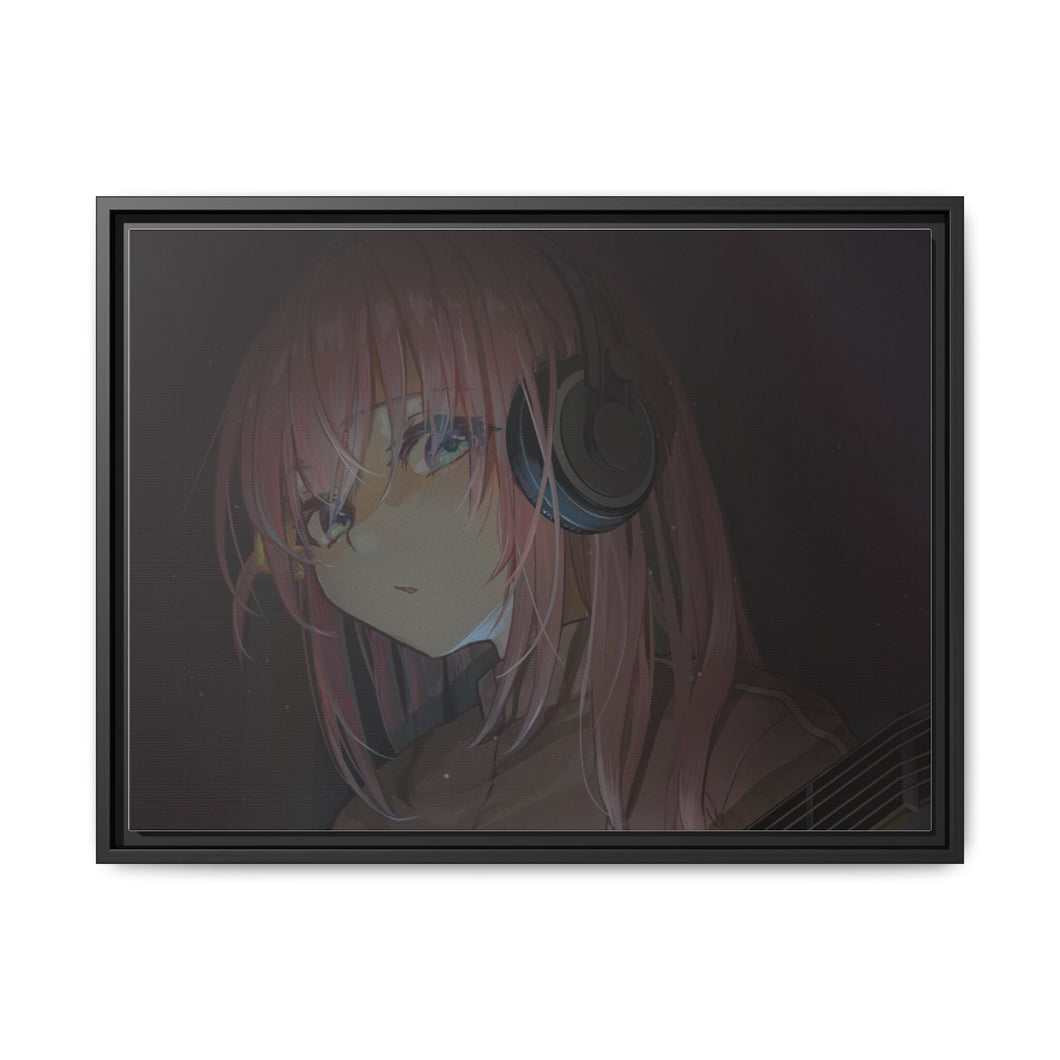 Hitori Gotou Canvas Framed Art Print