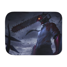 Load image into Gallery viewer, Denji - Chainsaw Man Sherpa Blanket
