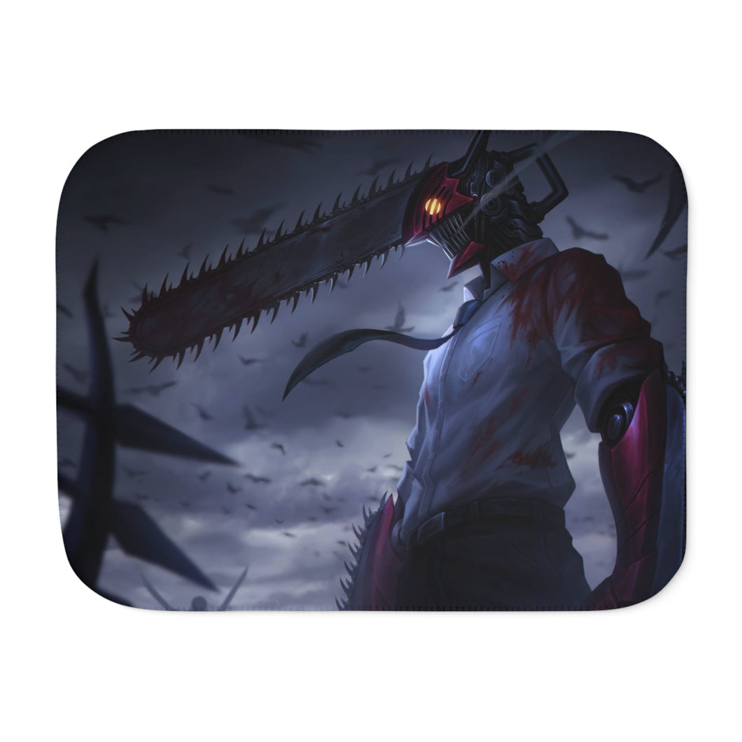 Denji - Chainsaw Man Sherpa Blanket