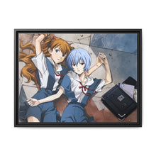 Load image into Gallery viewer, Anime Neon Genesis Evangelion Canvas Framed Art Print
