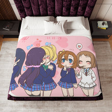 Load image into Gallery viewer, Anime Love Live! Sherpa Blanket
