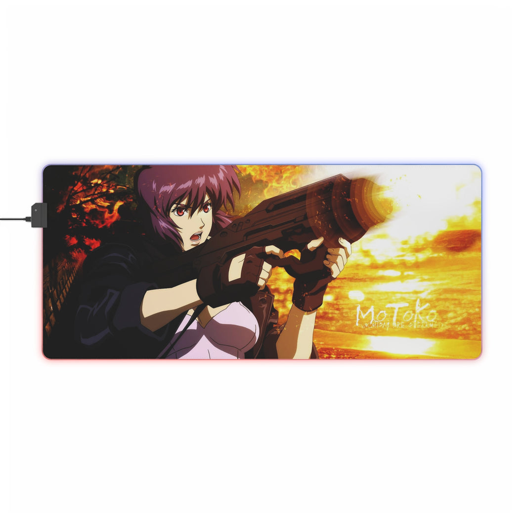 Ghost In The Shell RGB LED Mouse Pad (Desk Mat)