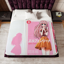 Load image into Gallery viewer, Anime Elfen Liedr Sherpa Blanket
