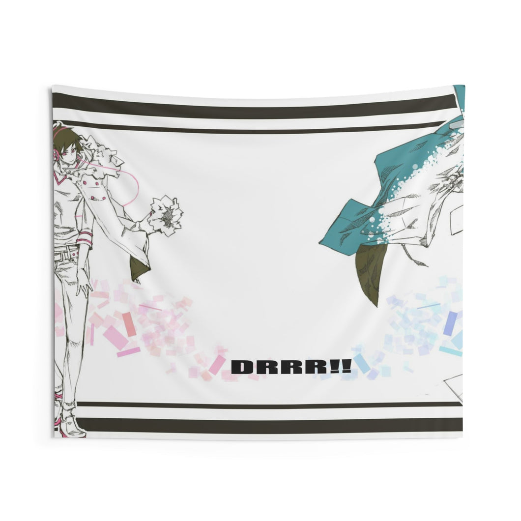 Durarara!! Izaya Orihara, Shizuo Heiwajima Indoor Wall Tapestry