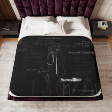 Load image into Gallery viewer, Makise Kurisu &amp; Rintaro Okabe Sherpa Blanket
