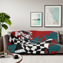 Load image into Gallery viewer, Anime Demon Slayer: Kimetsu no Yaiba Sherpa Blanket
