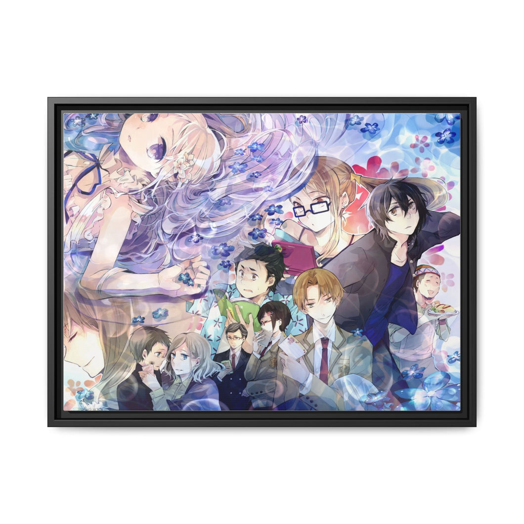 Anohana Canvas Framed Art Print