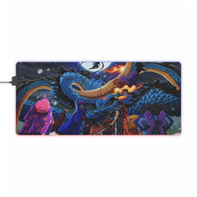 Load image into Gallery viewer, Kaido, Kin'emon, Nekomamushi and Raizo (One Piece) RGB LED Mouse Pad (Desk Mat)
