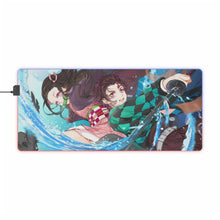 Load image into Gallery viewer, Demon Slayer: Kimetsu no Yaiba RGB LED Mouse Pad (Desk Mat)
