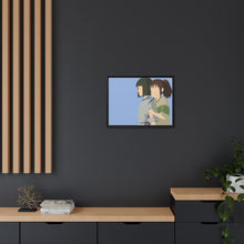 Load image into Gallery viewer, Anime Spirited Away Canvas Framed Art Print

