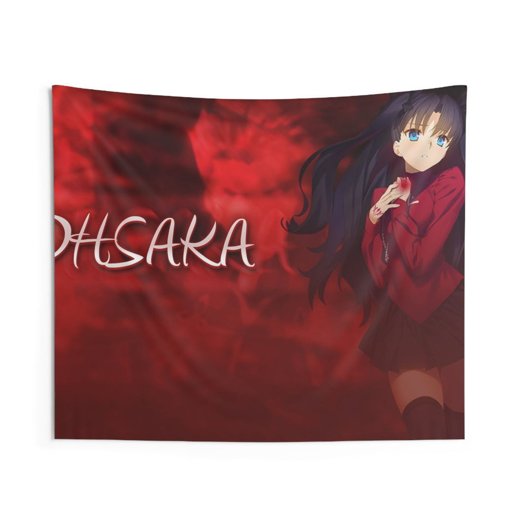 Tohsaka Rin Eyes Indoor Wall Tapestry