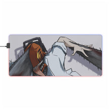 Load image into Gallery viewer, Anime Chainsaw Man RGB LED Mouse Pad (Desk Mat)
