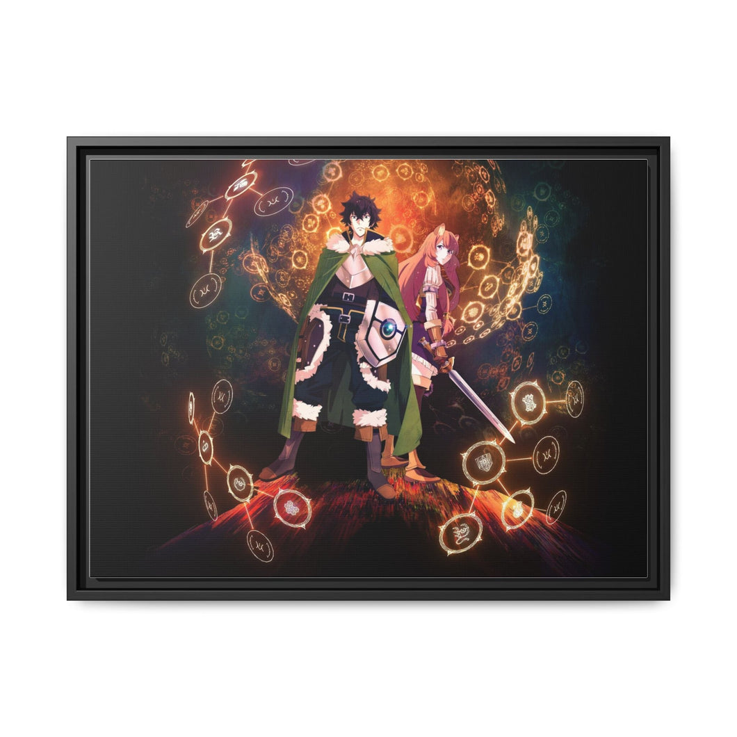 The Rising of the Shield Hero Canvas Framed Art Print
