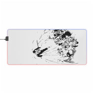 Charles, Juvia Lockser, Lisanna Strauss and Mirajane Strauss RGB LED Mouse Pad (Desk Mat)