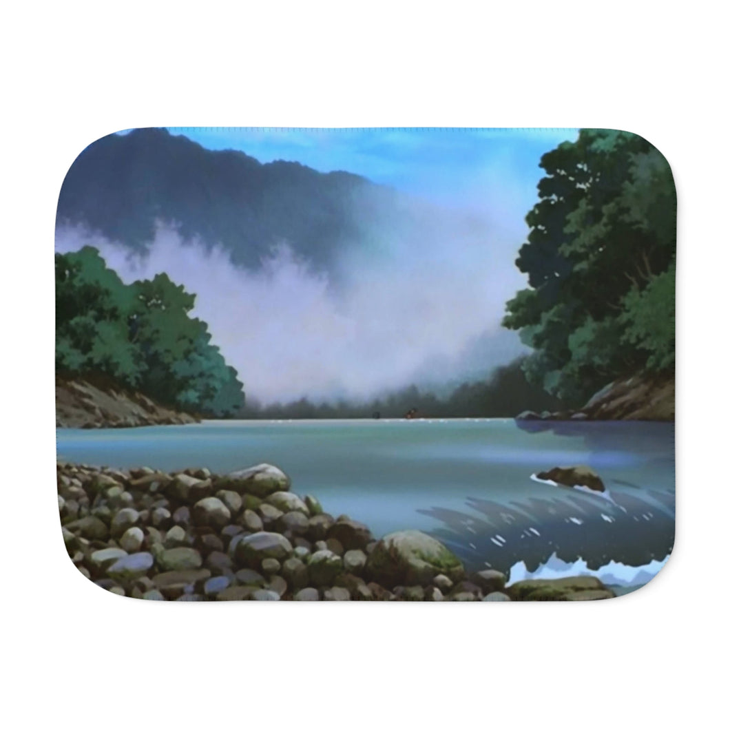 Anime Princess Mononoke Sherpa Blanket