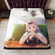 Load image into Gallery viewer, Anime Kaguya-sama: Love is War Sherpa Blanket
