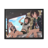 Anime Kantai Collection Canvas Framed Art Print