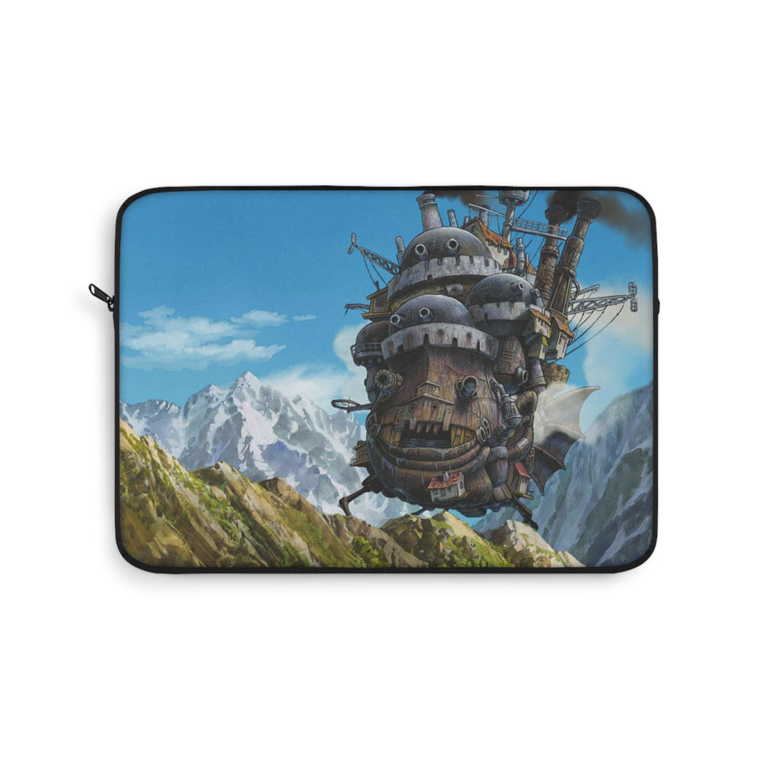 The walking castle Laptop Sleeve