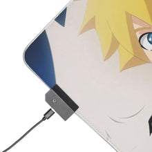 Load image into Gallery viewer, Boruto, Himawari &amp; Akamaru RGB LED Mouse Pad (Desk Mat)
