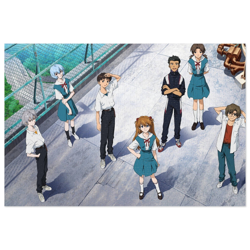 Anime Neon Genesis Evangelion Jigsaw Puzzle
