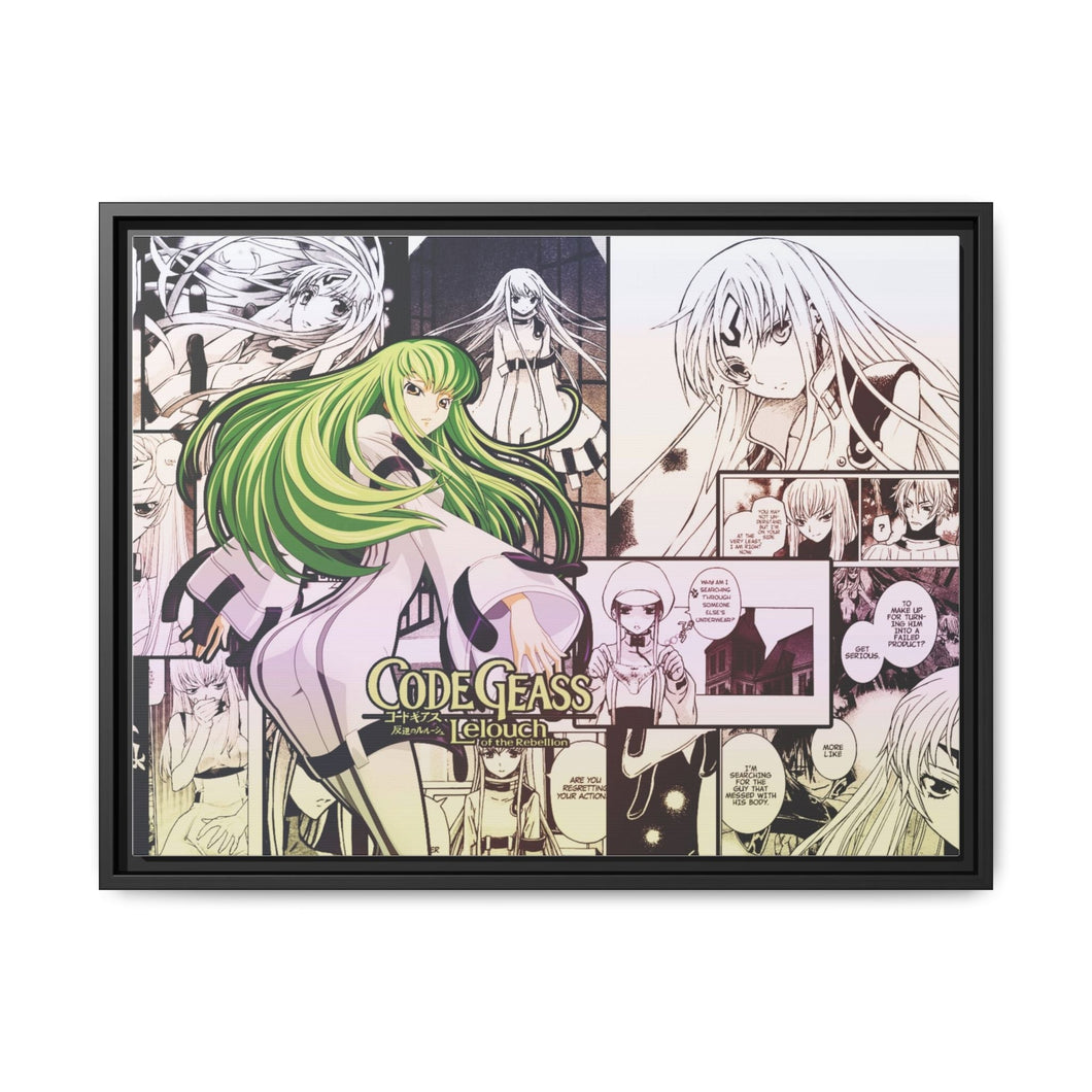 Anime Code Geass Canvas Framed Art Print