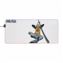 Load image into Gallery viewer, Trafalgar Law RGB LED Mouse Pad (Desk Mat)

