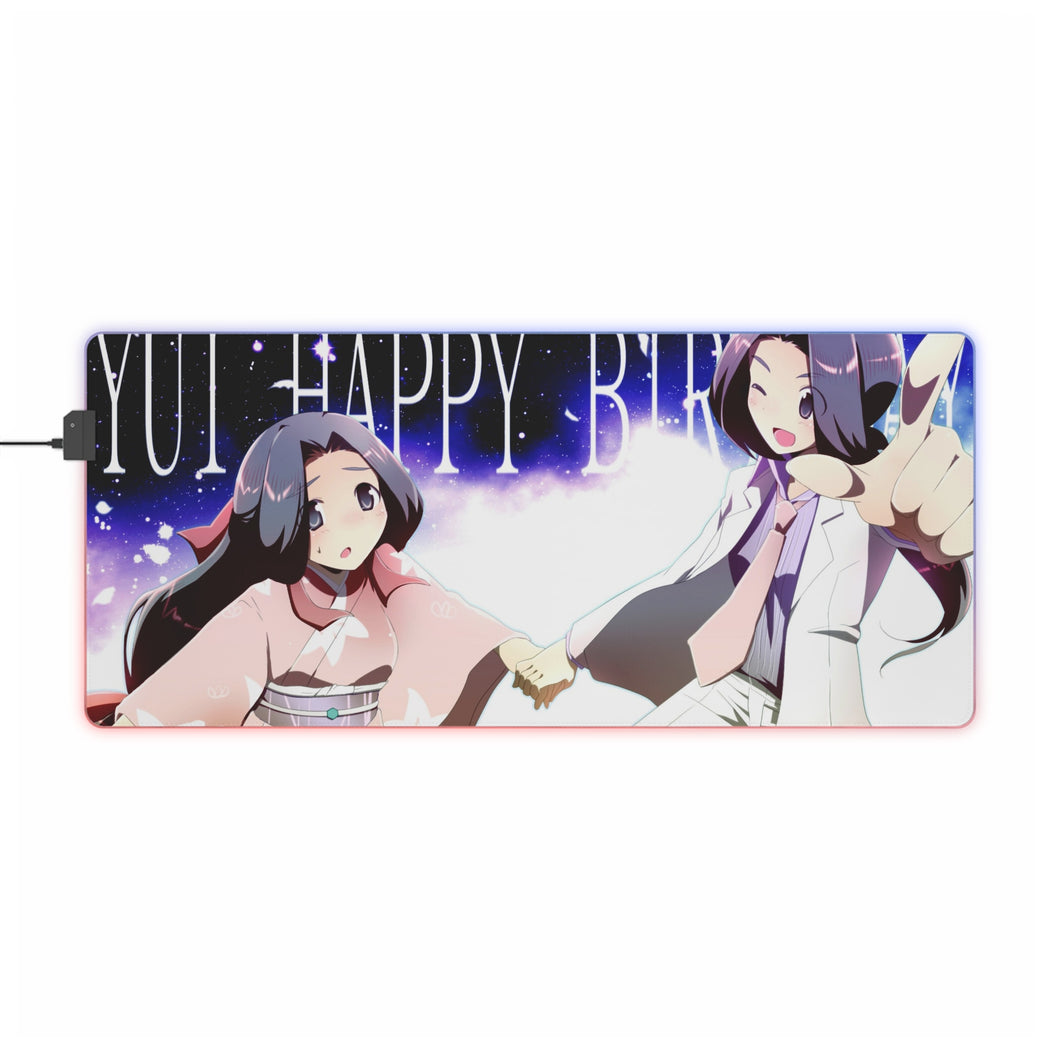 The World God Only Knows RGB LED Mouse Pad (Desk Mat)