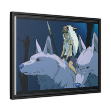 Load image into Gallery viewer, Anime Princess Mononoke Canvas Framed Art Print
