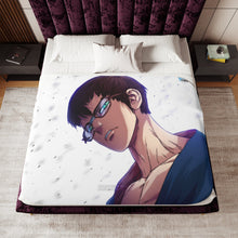 Load image into Gallery viewer, Anime Dr. Stone Sherpa Blanket
