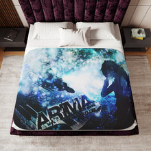 Load image into Gallery viewer, Anime Your Lie in April Sherpa Blanket
