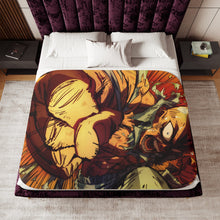 Load image into Gallery viewer, Saitama Sherpa Blanket
