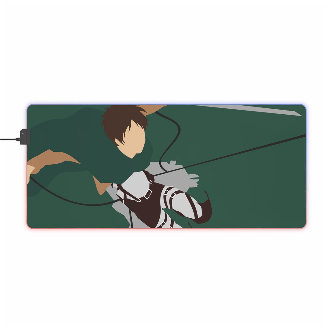 Anime Attack On Titan RGB LED Mouse Pad (Desk Mat)