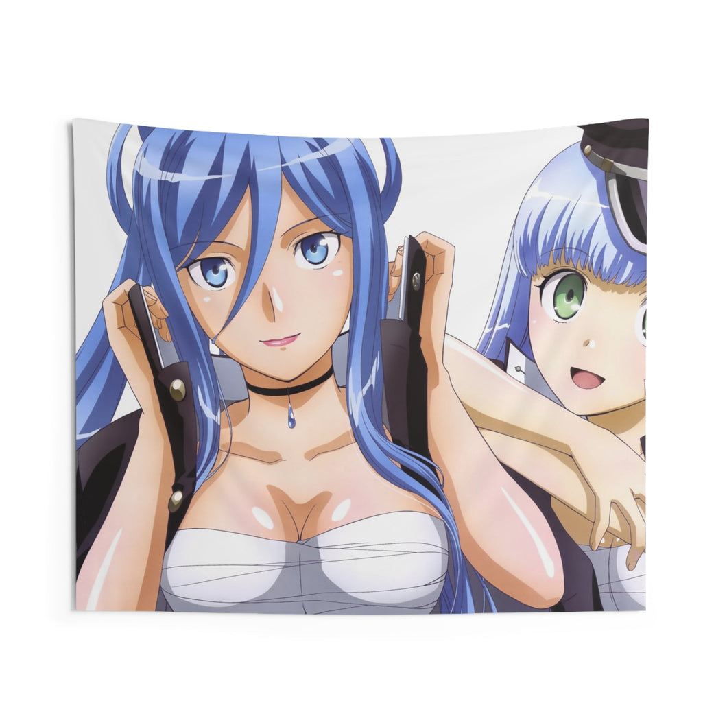 Arpeggio of Blue Steel Indoor Wall Tapestry