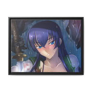 Highschool Of The Dead Canvas Framed Art Print