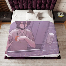 Load image into Gallery viewer, Anime Chainsaw Man Sherpa Blanket
